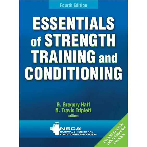 Essentials of Strength Training and Conditioning 4th Edition with  Resource
