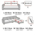 thumbnail image 6 of 1PC Waterproof Jacquard Sofa Cover, High Elasticity, Universal Sofa Cushion Cover, Anti Slip, Sofa Dust Cover, 6 of 7