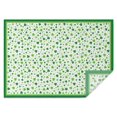 thumbnail image 1 of Irish Green Clover Shamrock Table Cloth,Wrinkle Free Table Cover with Polyester,Waterproof Reusable Tablecloth for Home Decor Summer Spring Picnic Dining Holiday (Rectangle,60x84inch), 1 of 5