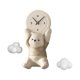 thumbnail image 3 of Figura de oso Adorable, reloj de pared, escultura artística de pared para sala de estar, artesanías decorativas resistentes al desgaste, decoración , marrón BLESIY Reloj de pared, 3 of 8