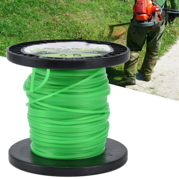 String Trimmer Line, Quadrate Trimmer Line Green For Weed Trimmer