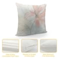 thumbnail image 4 of COMIO Pillow Cover Case Abstract Watercolor Pink Flower with Invisible Zipper Cushion Cover Throw Pillowcase for Home Decorative Couch Sofa Bedroom, Floral Pattern, 4 of 5