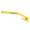 Yellow, variant on Grind Right Fingerboard Ramp - Kinked Round Mountable Pole Jam Rail Cold Rolled Steel with Hardware - Black
