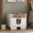 thumbnail image 2 of Cama Casa Para Gato o Mascota Mishi Premium Bllanca, 2 of 8