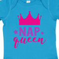 thumbnail image 4 of Inktastic Nap Queen, Crown, Stars - Pink Purple Girls Baby Bodysuit, 4 of 5
