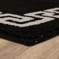 thumbnail image 3 of Hometrends Key Note Black Rug, 3 of 7