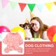 thumbnail image 1 of unbranded Abrigo Para Mascotas Resistente Color Rosa Con Estilo Único Para Perros Pequeños, 1 of 6