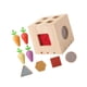thumbnail image 3 of Cubo de clasificación de formas,Cubo de actividades para bebés,juguete de madera para centro de actividades,Juguetes Montessori Juguetes clasificadores de formas Juguetes a juego,Caja de, 3 of 9