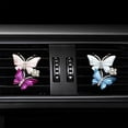 thumbnail image 3 of Bluethy Lovely Dual Butterfly Car Air Outlet Freshener Perfume Clip Aroma Diffuser Decor, 3 of 10