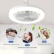 thumbnail image 4 of Ventilador de Techo Ygjytge con Control Remoto Regulable 3 Velocidades Blanco, 4 of 9
