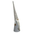 thumbnail image 3 of Northlight Tall Cone Gnome with Buttoned Plaid Christmas Tree Figure - 21" - Beige and Gray, 3 of 5