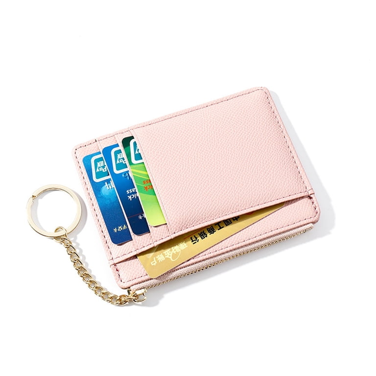 Yonlevres Black Cat Credit Card Holder Slim Wallet, Floral