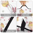 thumbnail image 6 of Princess and Ballerina White Pattern Teens Toddler Nap Mat with Pillow, Sleeping Mat Bag for Preschool Daycare 59"x22", 6 of 6