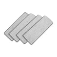 thumbnail image 4 of GOOHOCHY 4 almohadillas de microfibra de repuesto para mopa húmeda y seca, recambios de limpieza comercial reutilizables para cualquier sistema de mopa plana de microfibra., 4 of 8