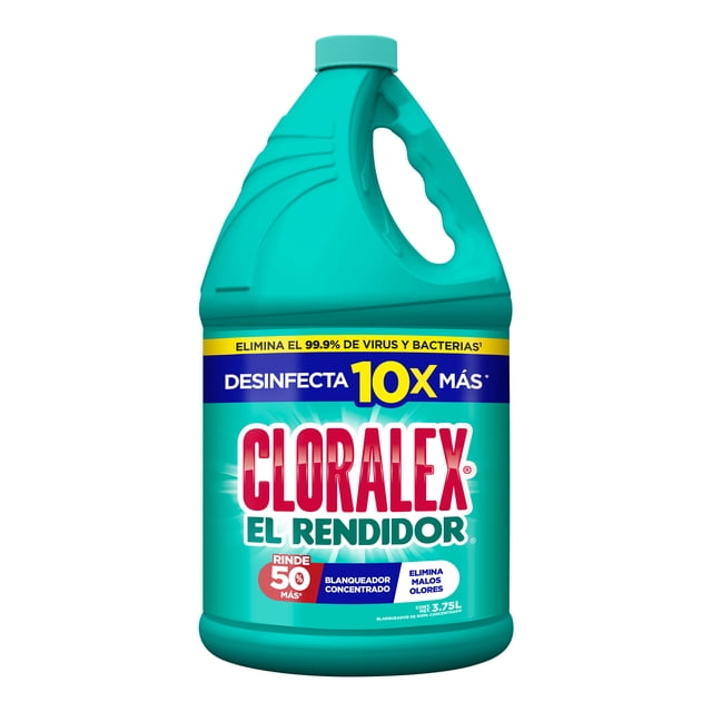 Blanqueador líquido Cloralex El Rendidor 3.75 l