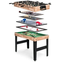 Best Choice Products 10-in-1 Game Table with Foosball