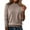 Khaki, variant on Women's Jacquard Sweater, Crewneck Long Sleeve Pullover, Soft Woven Top with Pattern, Loose Fit Elegant Blouse, Fall Winter Casual Work Sweater Red XXXL