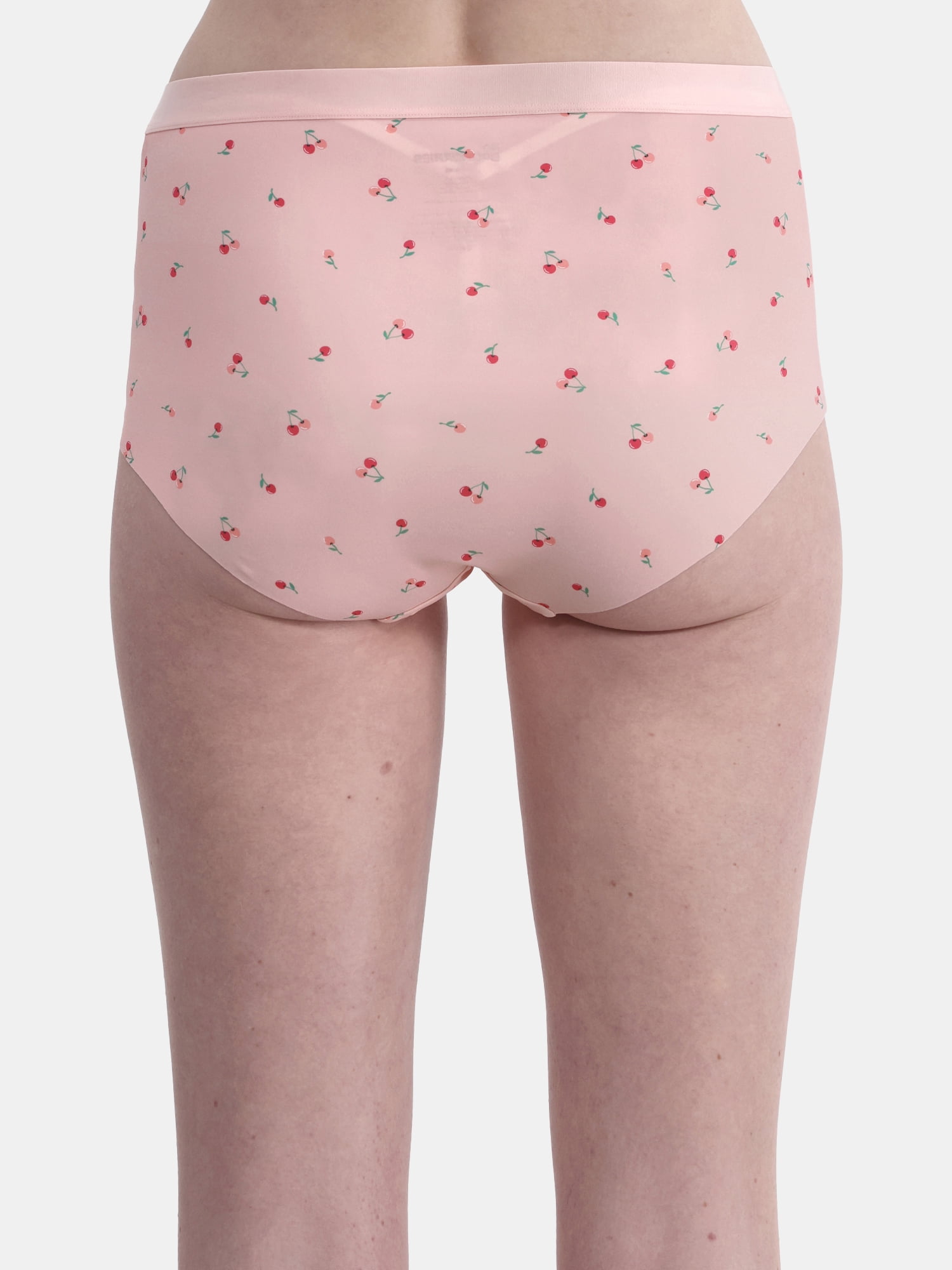 (3 pack) No Boundaries Micro Brief Panty, Women’s and Women’s Plus, Sizes S-XXXL