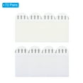 thumbnail image 3 of Uxcell Picture Hanging Strips, 72 Pairs Wall Hanging Strips Removable Hook & Loop Mounting Tape, White, 3 of 6