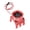 Red, variant on Suodoka ESC Motor with Light Cooling Strong Wind High Speed Aluminum Alloy Plastic RC Fan 1.65 inches / 42mm Blue