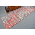 thumbnail image 2 of 2.7x8.8 ft Accent Rugs, Oushak Rugs, Office Kitchen Rug, Turkish Rug, Vintage Rug, Red Persian Rug, Rugs For Nursery, Aztec Entry Rug, 2 of 10