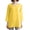 Yellow, variant on LEAVINGSUO Long Sleeve Shirts for Women, Fall Womens Tops Womens Spring and Summer V-Neck Long Sleeve Loose Casual Cotton