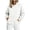 White, variant on Hurxie Womens Oversized Hoodies Fleece Sweatshirts Long Sleeve Sweaters Pullover Fall Clothes with Pocket White,M