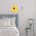 thumbnail image 1 of Raindrops 1Ud De Pared Girasol De Metal Amarillo Para Interior Y Exterior, 1 of 5