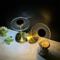 thumbnail image 3 of Portable Metal LED Table Lamp with Touch Sensor  3-Levels Brightness  Simple and Modern Luxury Experience  Rechargeable Battery Bedside Lamp Night Light for Kids Nursery Dining Room Lamp, 3 of 9