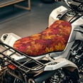 thumbnail image 4 of Uorisanigo ATV Seat Covers for Polaris Sportsman FourTrax Can-Am ATVs Kawasaki Arctic Cat CFMOTO, Accessories for Sportsman Autumn Maple Leaves ATV Seat Cover Replacement, 4 of 7
