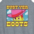 thumbnail image 3 of Toy Story 4 - Woody Dust Yer Boots - Women's Racerback Tank Top, 3 of 5