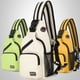 thumbnail image 2 of OOKWE Mochila pequeña unisex tipo bandolera, multiusos, impermeable, bandolera de hombro, para viajes, senderismo, mochila de gran capacidad con orificio para auriculares, 2 of 8