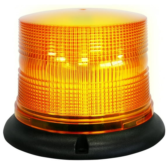 Hella H27113001 Amber K Led 50 Compact Fixed Mount Led Beacon Warning Light, 12