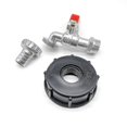 thumbnail image 3 of Ibc Tank Adapter, 1/2" S60x6 Ibc To Ibc Drain Tank Adapter For Oil, Fuel, Water, 3 of 5