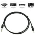 thumbnail image 1 of 2X 1M 3Ft Toslink A Mini Plug 3.5mm Cable de Audio óPtico Digital SPDIF Chapado en Oro, 1 of 5