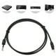 thumbnail image 1 of 2X 1M 3Ft Toslink A Mini Plug 3.5mm Cable de Audio óPtico Digital SPDIF Chapado en Oro, 1 of 5