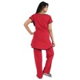 thumbnail image 5 of Bimba 2pc Pajama Set For Women 100% Cotton Nightwear Set Plain Sleepwear, 5 of 7