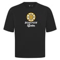 thumbnail image 2 of Men's Levelwear  Black Boston Bruins Team Surge Luxe Signature Knit T-Shirt, 2 of 3