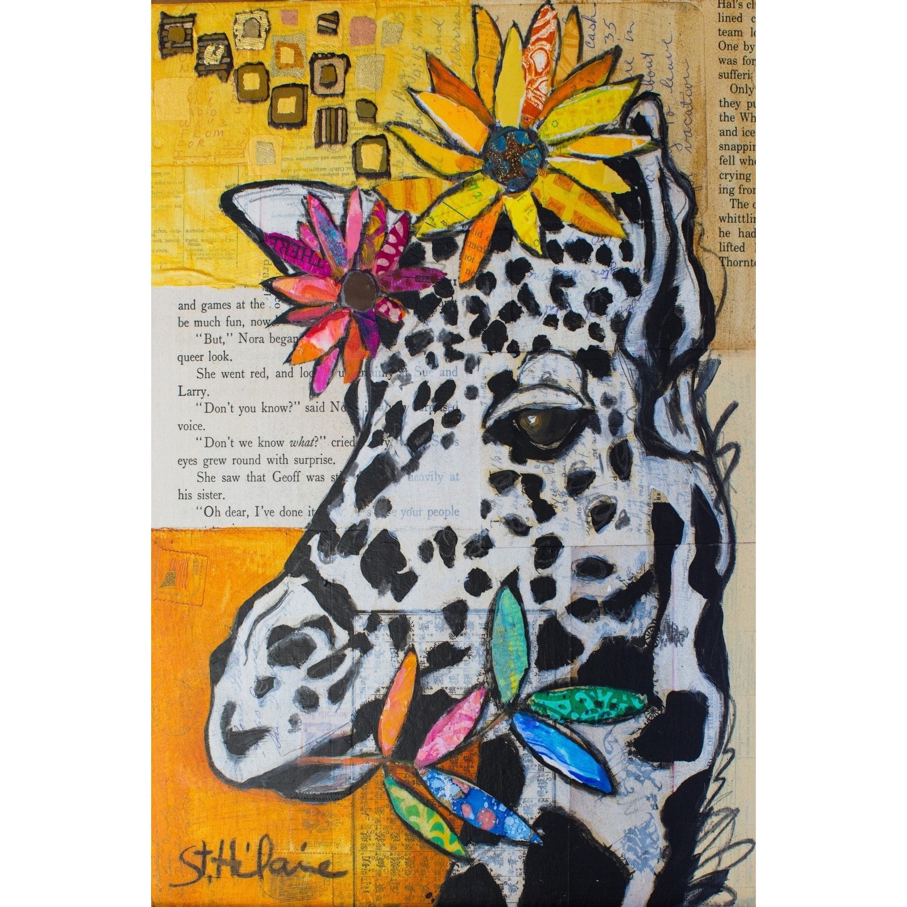 "Focus on the Big Picture" Painting Print on Wrapped Canvas