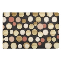 Simple Brown Spots Floor Door Mat Outdoor Indoor for Home Entrance Welcome Mats 32"x20"