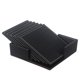 thumbnail image 1 of Posavasos de cuero de PU Posavasos de cuero con cojín de té bellamente aislados, 1 of 7