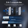 thumbnail image 2 of Waterdrop Ultra-Filtration Refrigerator Water Filter Replacement for GE SmartWater MWF MWFINT MWFP MWFA GWF HDX FMG-1 GSE25GSHECSS, 2 of 5