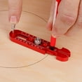 thumbnail image 4 of Brújula de dibujo portátil para carpintería, medición ajustable, r de línea de trazado, brújula, herramienta de trazado de madera para en 1 a 7 en 1 piezas Baoblaze Brújula de carpintería, 4 of 7