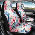 thumbnail image 2 of Uorisanigo Hummingbird Floral Automobile Front Seat Covers Waterproof Front Seat Covers Elastic Fabrics for Additional Protection Universal for Cars Truck SUV Van, 2 of 7