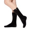 thumbnail image 1 of Calcetines UGG Leda Cozy para mujer, color negro, 1 of 3