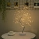 thumbnail image 3 of Lámpara de mesa con forma de árbol de bonsái, 108 LED, luz de árbol de Navidad en miniatura, funciona con pilas o USB, ramas ajustables para decoración navideña del hogar, 3 of 4