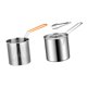 thumbnail image 4 of Olla para freír con tapas, cesta de Pasta desmontable con colador, olla para freír Tempura japonesa para restaurante, patatas fritas Con cesta Macarena Freidora, 4 of 8