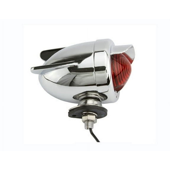 Rear Dummy Light Wings Red. Bike light, bicycle light, lowrider , beach cruiser, chopper, limo, stretch bike, bmx, track, fixie