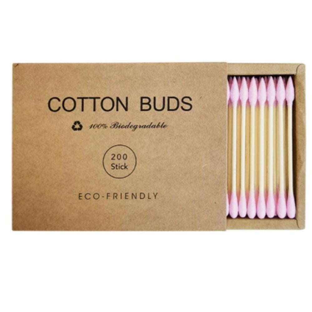  200 Count Individually Wrapped Cotton Swabs,Travel Cotton  Swabs,Cotton Stick,Pointed Cotton Swab,Round Tip Cotton Swab,Individually  Wrapped Double Tipped Cotton Swabs,for The Ear, Makeup, Clean : Beauty &  Personal Care