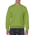 thumbnail image 1 of Gildan Mens Heavy Blend Crewneck Sweatshirt, 5XL, Kiwi, 1 of 1